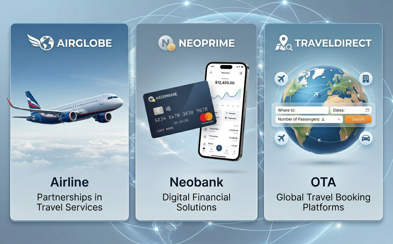 Ideal partners — airlines, neobanks, and regional OTAs